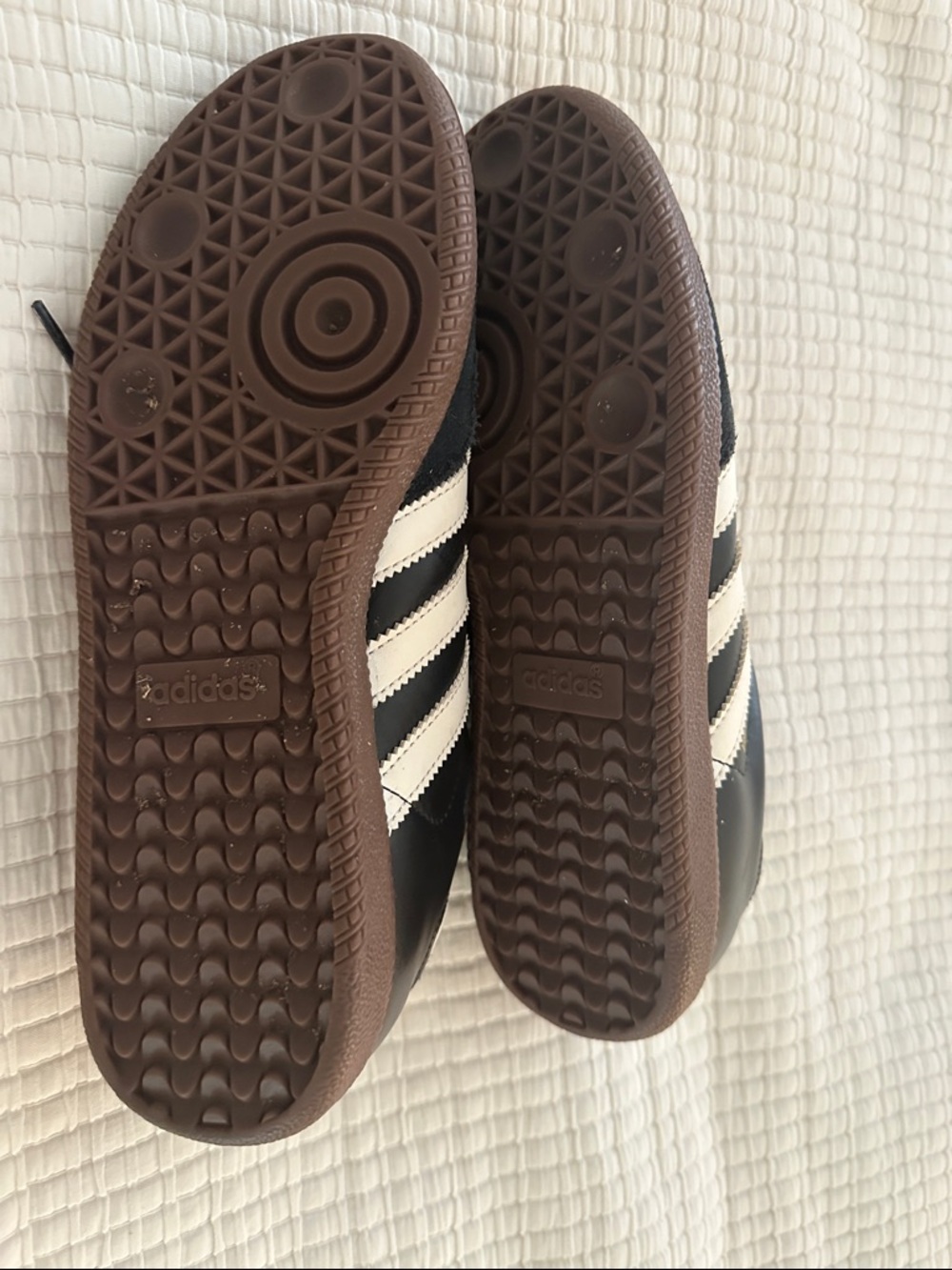 adidas Black and White Classic Trainer Sneakers - Picture 4 of 4